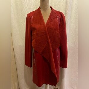 Marc New York Faux leather suede jacket